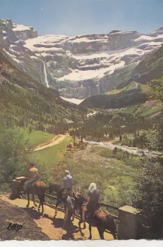 BF25659 gavarnie en route pour le cirque france front/back image