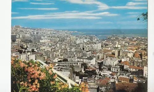 BF18850 alger vue generale algeria front/back image