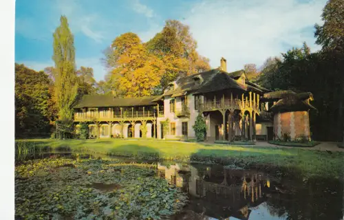 BF15246 hameau de trianon la maison de la rei versailles france front/back image