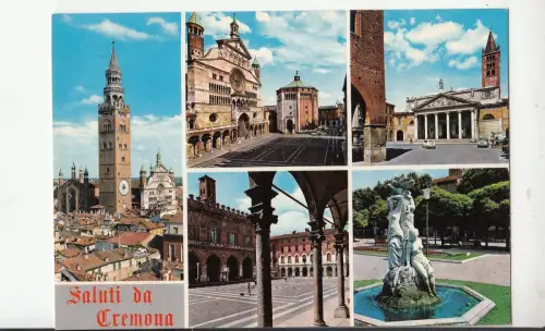 BF23172 torrazzo duomo e battisterio italy front/back image
