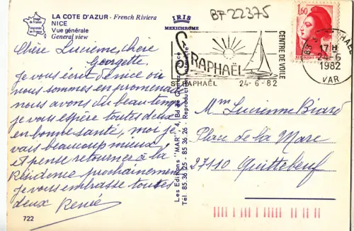 BF22375 schönes vue generale france Vorder-/Rückbild