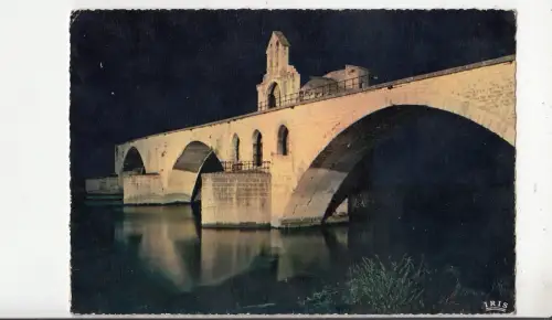 BF28616 avignon vaucluse le pont st benezot france front/back image