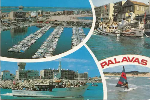 BF20054 Palavas Les Flots Schiff Frankreich Vorder-/Rückbild
