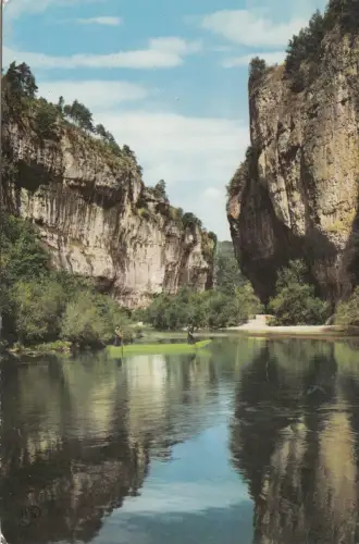 BF21331 gorges du tarn les detroits france front/back image
