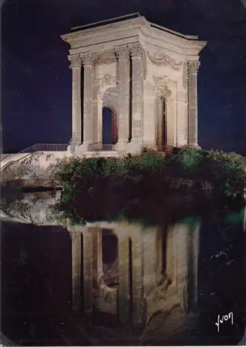 BF20490 montpellier herault le chateau d eau du peyrou france front/back image