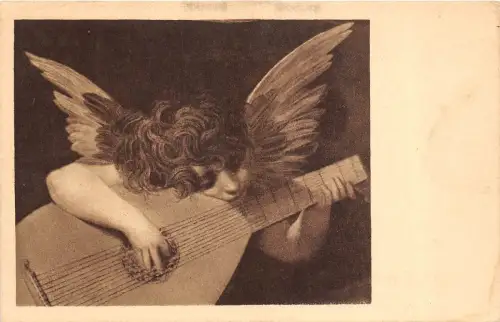 BR40165 Netherland Rosso Fec Firenze Angel spielt Gitarre Niederlande