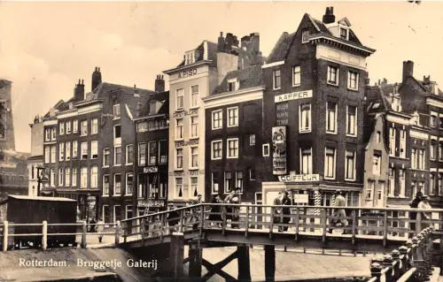 BG29733 rotterdam bruggetje galerij netherlands CPSM 14x9cm