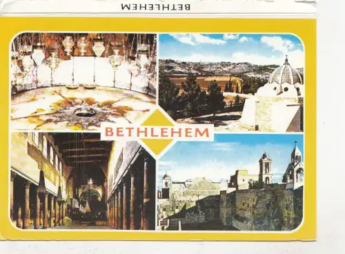 BF17644 bethlehem multi views israel front/back image
