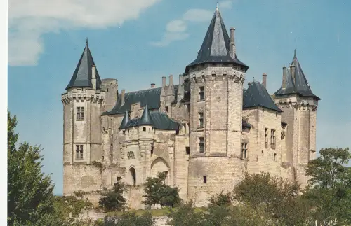 BF13342 saumur m et l le chateau france front/back image