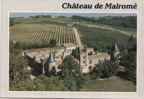 BF22266 chateau malrome st macaire gironde france front/back image