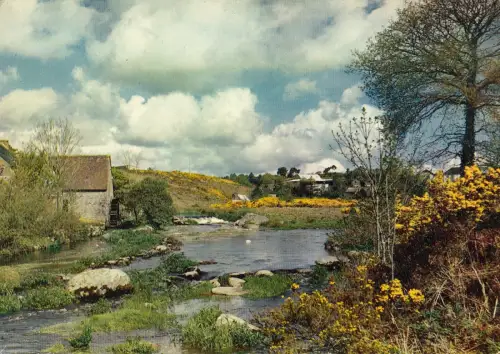 BF14242 Landschaft Frankreich Vorder-/Rückbild