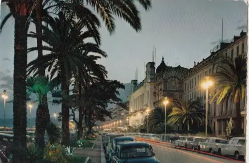 BF20836 schönes la palais de la mediteranee la nuit france Vorder-/Rückbild