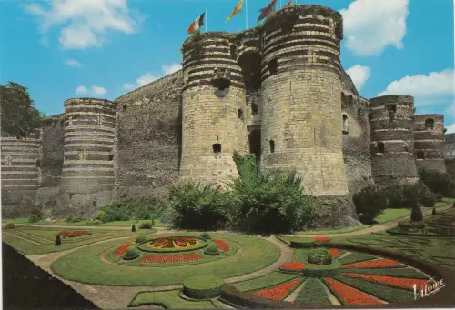 BF31081 angers m et l le chateau france front/back image