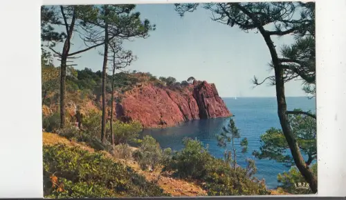 BF28848 paysage de la corniche d or france front/back image