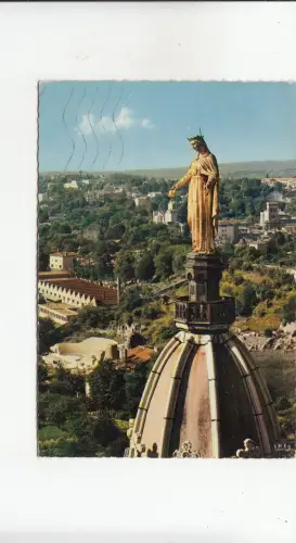 BF31264 lyon vierge du clocher france front/back image