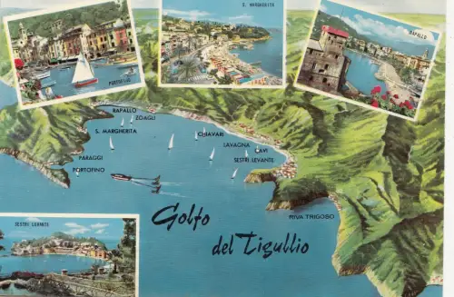 BF23453 Riviera Ligur Pittoresca Italien Vorder-/Rückbild