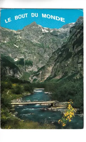 BF14323 sixt haute savoie le fond de la combe france front/back image