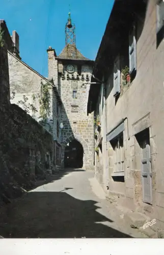 BF31939 salers la tour de l horloge france front/back image