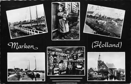 B94331 Echt Foto Typen Folklore Kostüme Marken Holland Niederlande