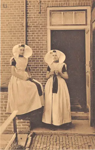 B94341 Damen Typen Folklore Kostüme Niederlande