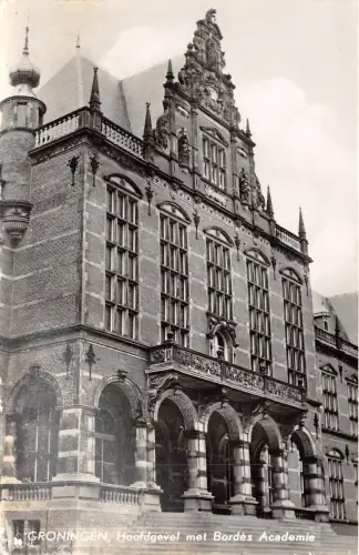 BR17538 Groningen Hoofdgevel met Niederlande