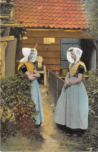 B94283 Typen Folklore Kostüme Zuid Beveland Niederlande