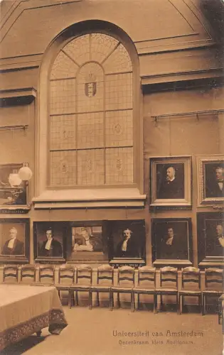 B98142 universiteit van amsterdam gedenkraam klein auditorium netherlands