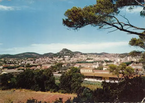 BF20430 hyeres les palmiers vue generale france front/back image