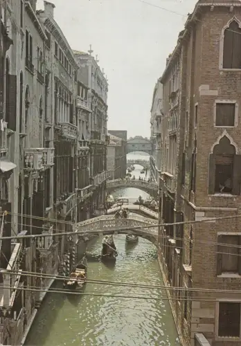 BF23270 venezia tipico rio veneziano italy front/back image