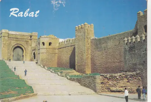 BF27026 marocco infini rabat la kasbah des oudayas front/back image