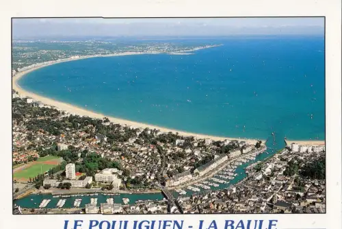 BF15294 le pouliguen la baule vue geenrale france front/back image
