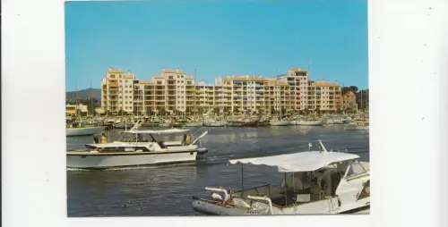 BF20260 les yachts dans le port hyeres les palmiers france front/back image