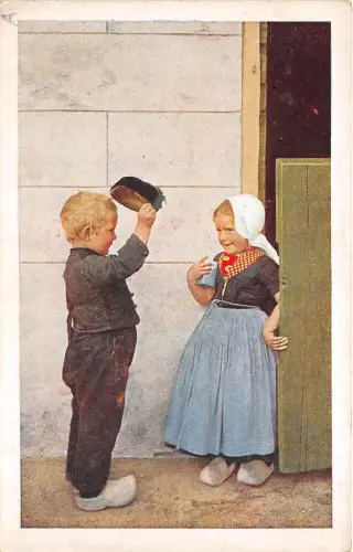 B94286 Kinder Typen Folklore Kostüme Niederlande