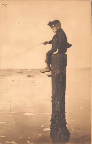 B99338 Kinder Angeln Peche Typen Folklore Kostüme Niederlande
