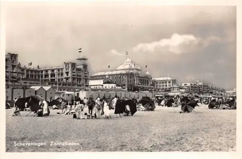 BR6693 Scheveningen Zonnebaden Niederlande