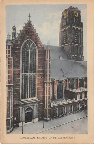 B93692 rotterdam groote of st laurenskerk netherlands