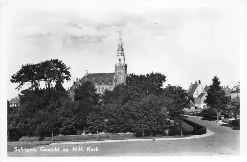 Lot188 schagen Ansicht NH Kirche Niederlande Echtfoto