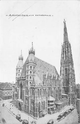 B93874 amsterdam la cathedrale niederlande