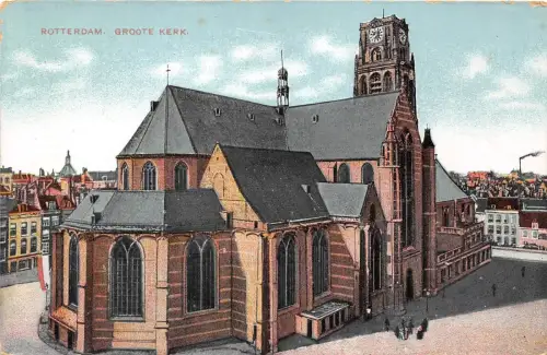 B93698 groote kerk rotterdam niederlande