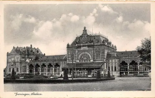 lot180 Groningen Niederlande Bahnhof Straßenbahn Bahnhof