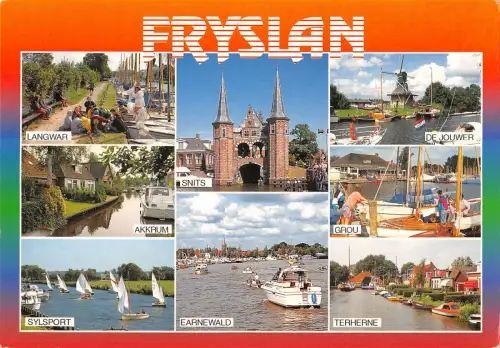 B108698 Niederlande Langwar Snits Akkrum, Sylsport Earnewald Grou Mill