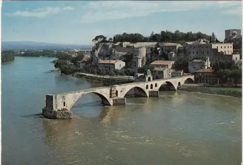 BF24479 avignon vaucluse le pont st benezet france front/back image