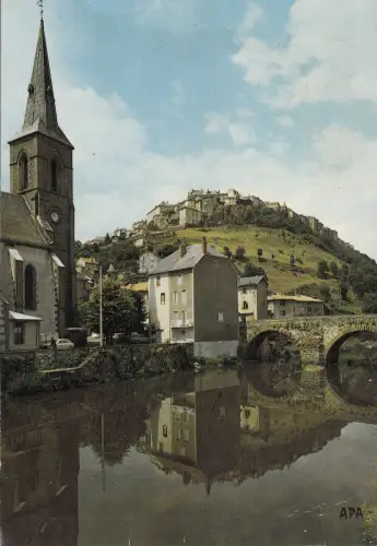 BF21325 st mehl cantal echapee sur la ville haute france front/back image