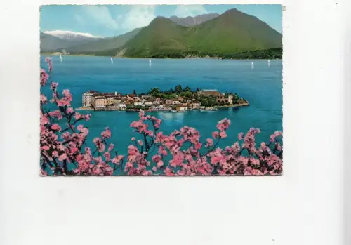 BF23748 lago maggiore isola bella italy front/back image