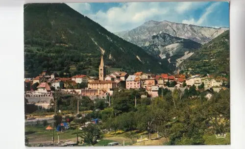 BF25686 st etienne de tinee a m vuue generale france front/back image