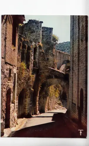 BF14869 saint guilhem le desert languedoc longeant le t france front/back image