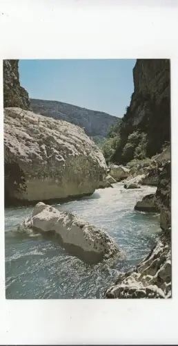 BF31566 gorges du verdon site le plus grandiose du mond france front/back image