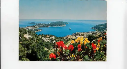 BF14901 villefranche vue generale de la rade france front/back image