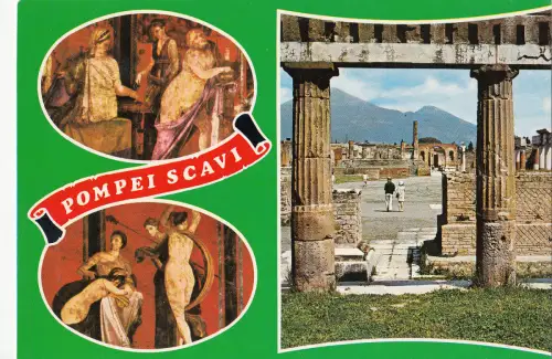 BF14878 pompei scavi italy front/back image
