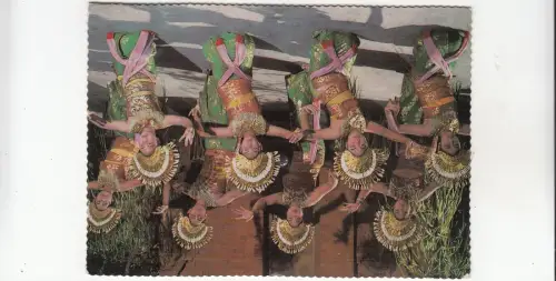 BF28122 Djanger Dance Folklore Typen Thailand Vorder-/Rückseite Bild